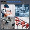 sourcing map 120 Pcs M5 Split Lock Washers, 304 Stainless
