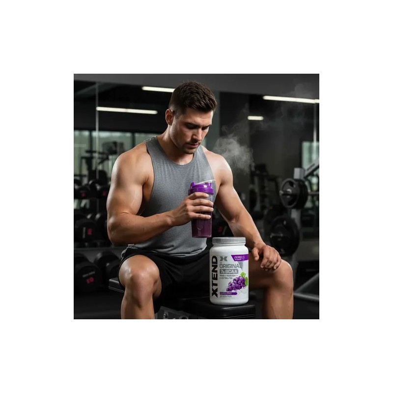 Bcaa Scivation Xtend (90 Servicios) Sabor Uva
