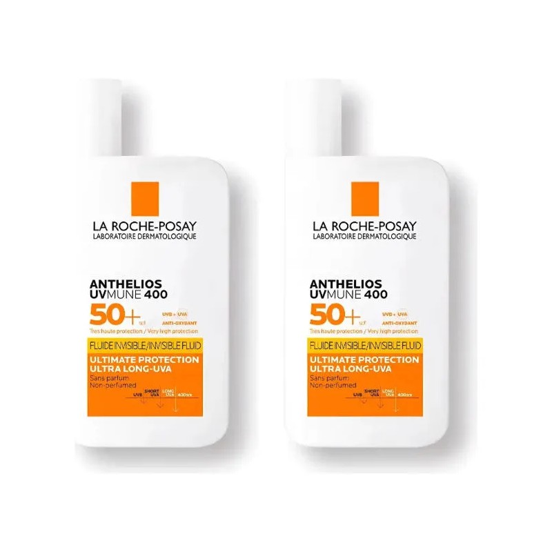 La Roche Posay 2pack Anthelios Uvmune Fluido Invisible Fps50