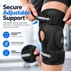 Hinged Knee Brace for Daily & Sports Support – Adjustable