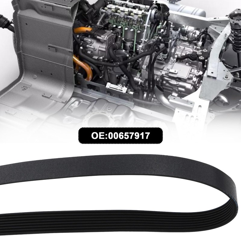 VGOL 1965PH8 V-Ribbed Belt 00657917 Drive Belt Compatible with Bosch