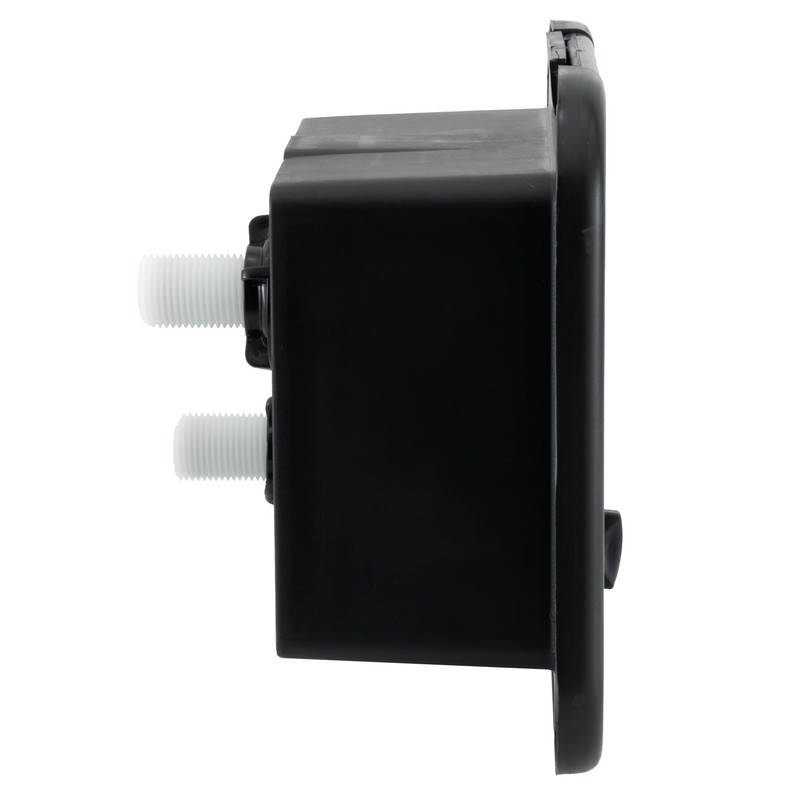 RecPro RV Exterior Shower Box with Hot & Cold Faucet