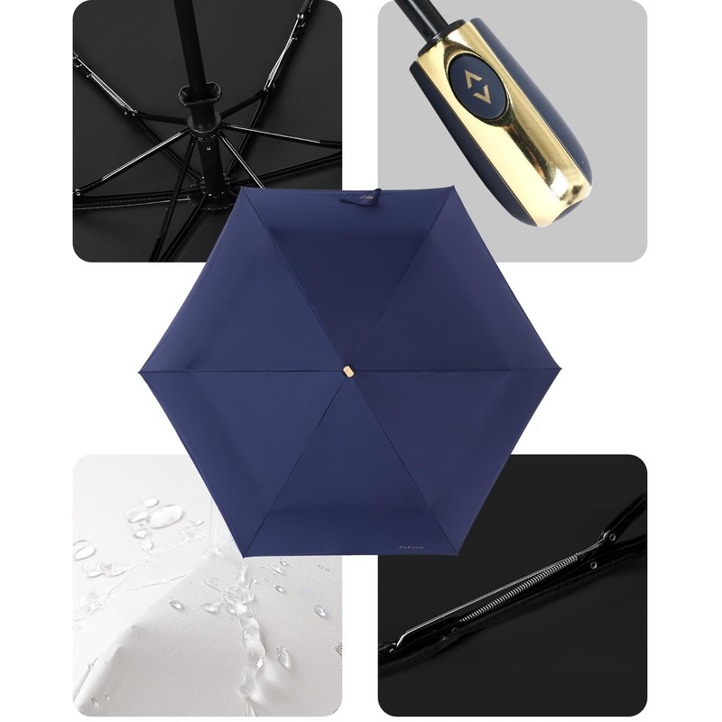 【2023 New Version】Parasol One-Touch Automatic Open/Close Folding Umbrella Compact Ultra