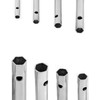 QWORK 10-piece tubular socket spanner set, socket wrench, spark plug