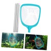 ORFOFE Cleaning Net with Section Pole Removable Pool Skimmer Tool