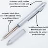 Monteverde USA Quadro 4-in-1 Multifunction Pen - Silver Finish -