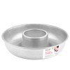 HABI Aluminium Savarin Mould, Grey, 32 x 32 x 8