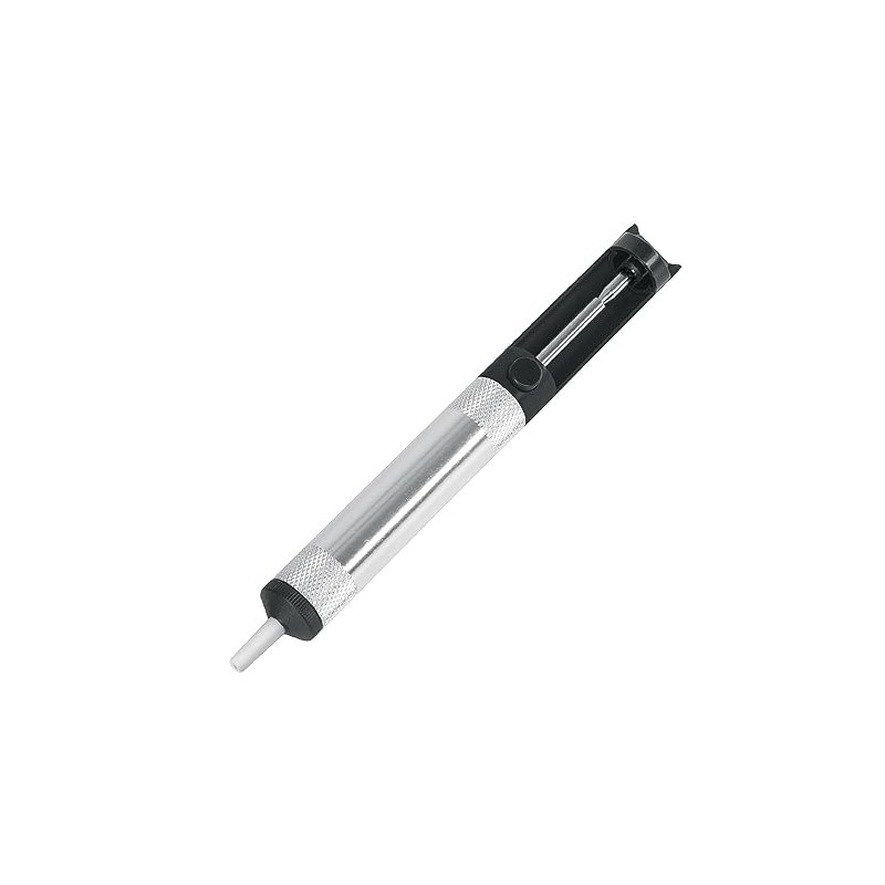 Truper DESO-8, Desoldador de succión, punta antiadherente, 8"