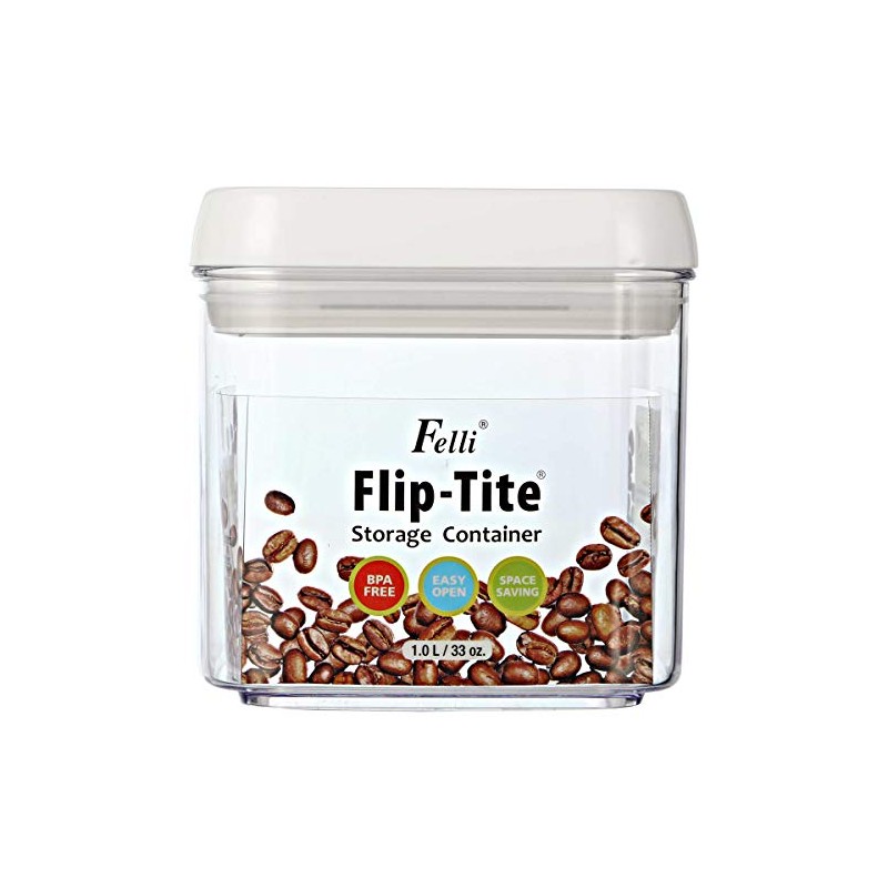 Felli Flip Tite 33-Ounce Food Storage Canister