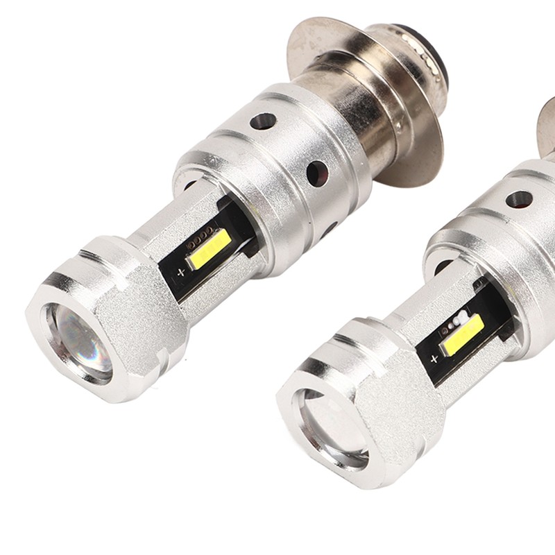H6 H6M P15D Motorcycle LED Bulb Dual Optical Lens 100W