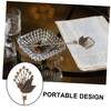 Healeved 4pcs Poker Sticks Draw Enhancer Tool Brass Poker Dredge