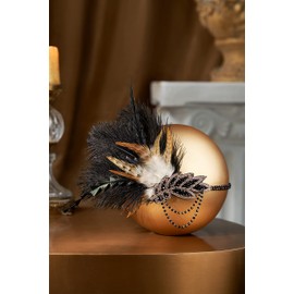 BABEYOND Flapper Headpiece for Women - Flapper Headband 1920s Headpiece Vintage Accessories for Women