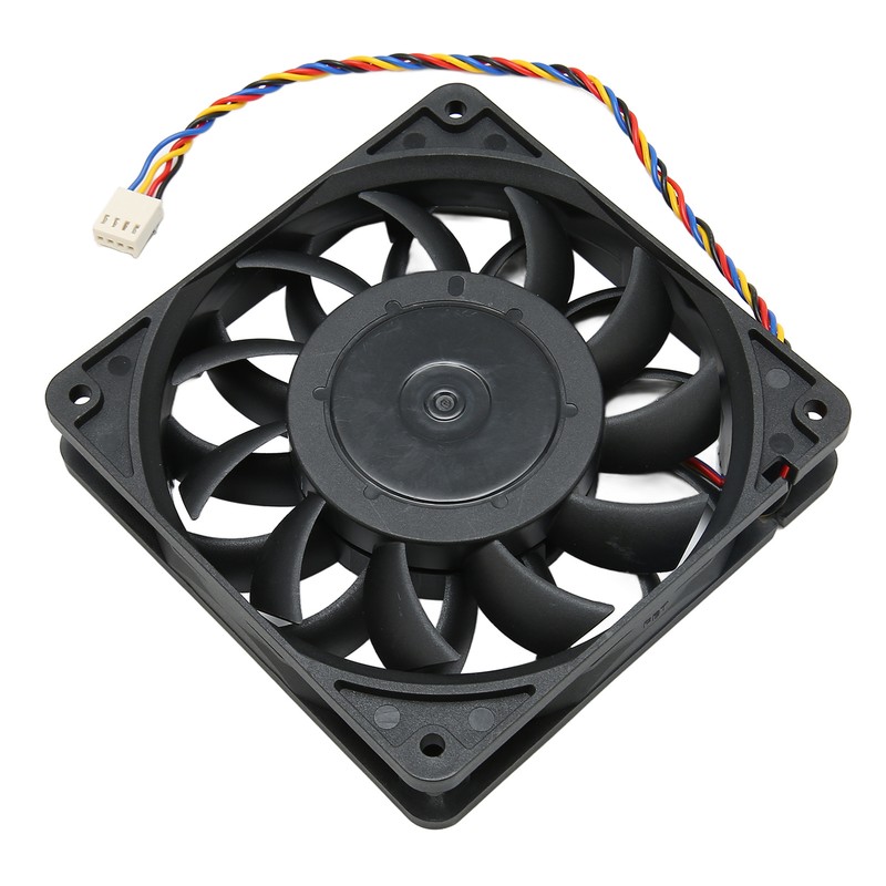 120mm Computer Case Fan Double Ball Bearing Support PMW Temperature