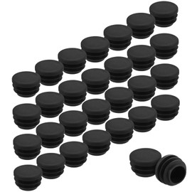 COHEALI 40 Pcs Chair Leg Protectors Round Plastic End Caps for Tubing Antislip Design Quick Installation Multipurpose Use for Furniture Cabinets and Shelves