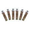 Anclo Kit 6 Taquetes Expansivos 5/16 + Tornillo + Aran.barreno