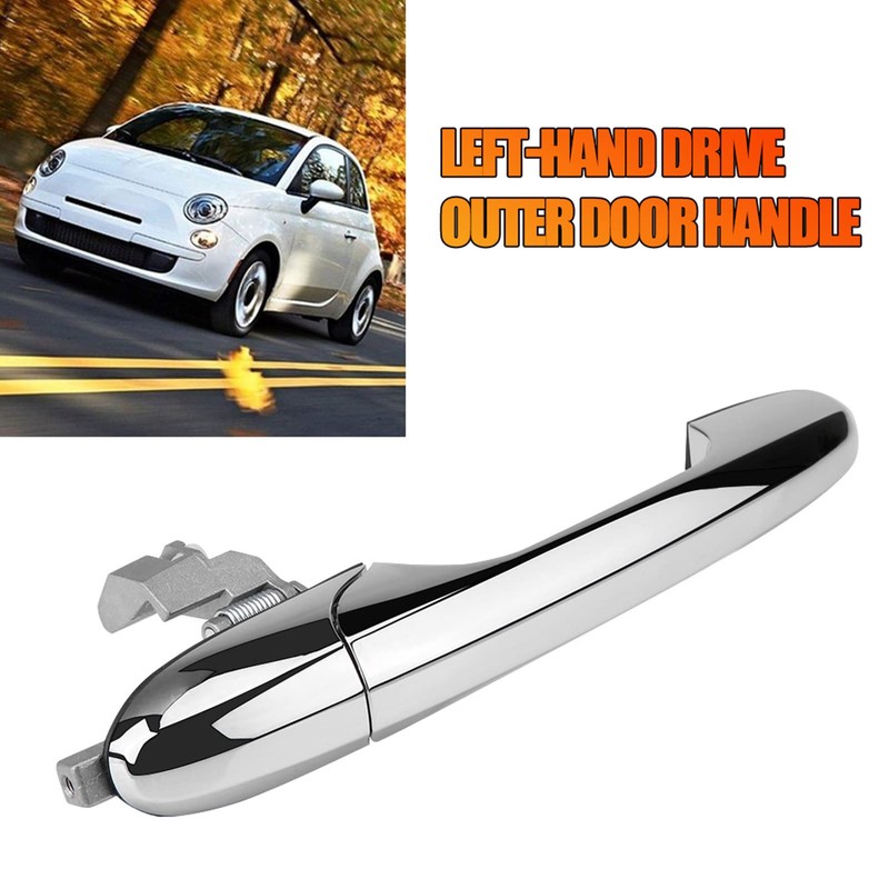 Left Hand Drive Outer Door Handle for Fiat 500 2012-2018(Right)