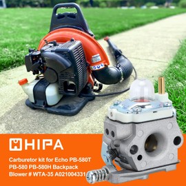 HIPA PB-580T Carburetor for Echo Blower PB-580 PB 580T PB-580H Backpack Blower Replace WTA-35 A021004331