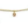 Takumi TAK-35-2 Stone Charm Bracelet II Gold, Wrist Circumference Approx.