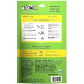 Affresh W10282479 Dishwasher Cleaner, 6 Tablets