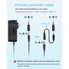 Aclorol Universal Power Adapter 30W 12V 9V 7.5V 6V 5V