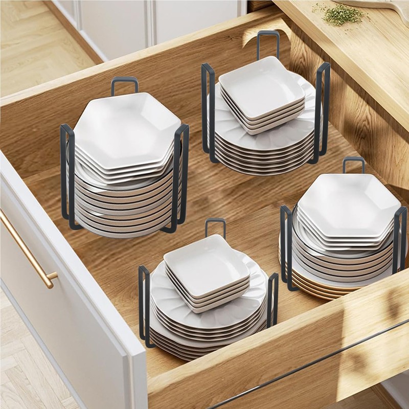 MINGFANITY Dinnerware Bowl Plate Holder Fit for 6.5 Inches Diameters