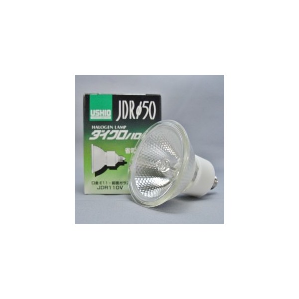 usio, Set of 10 with Dichroic Reflector Halogen Lamp JDR φ 50 V W Shape Wide Angle E11 Base jdr110 V65wlw/K _ Set
