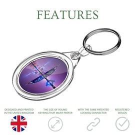 1 x Dubai United Arab - Keyring IR02 Mum Dad Kids Birthday #12395