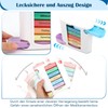 VMUTGA Pill Box, 7 Days with 4 Compartments for Morning,