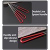 2PCS Stainless Steel Wire Skimmer Spoon Strainer Spider Skimmer Spoons