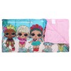 LOL Surprise Kid's Sleeping Bags, Lightweight Slumber Bag, 56x28 inch