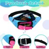 80s Retro Neon Fanny Pack 2 Pockets Hands Free Belt