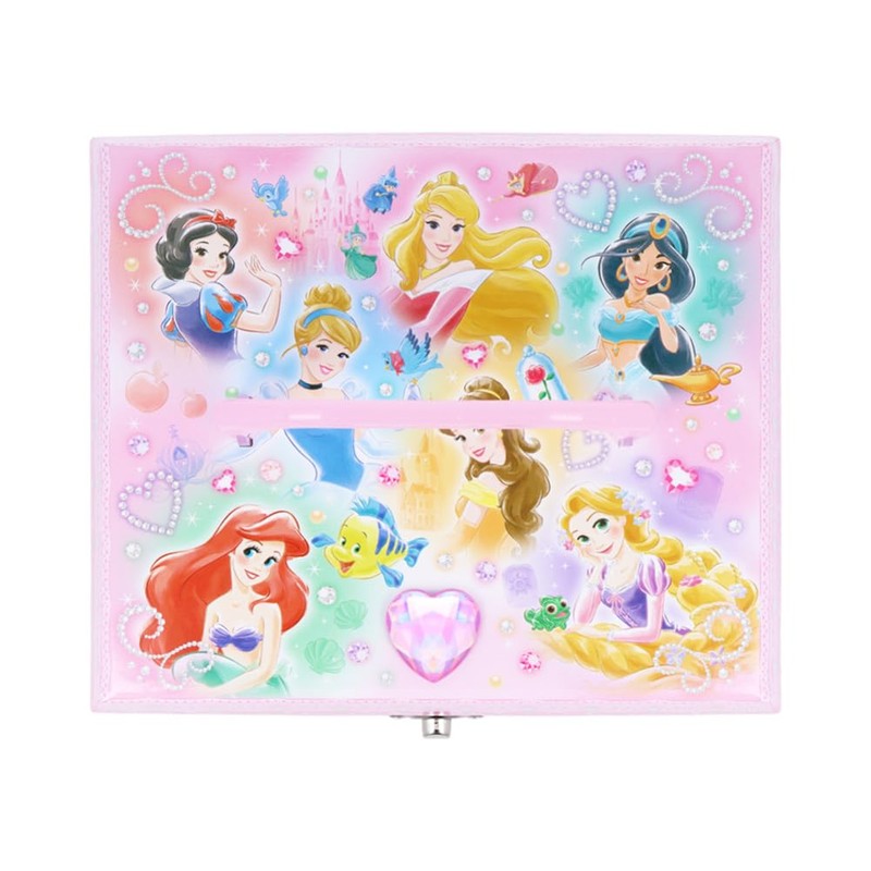 サンスター文具(Sun-Star Stationery) ひみつのラブリーボックス ディズニープリンセス 18×20×18cm