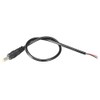uxcell 2pcs DC Power 4.0mm x 1.7mm 3A 30cm Barrel