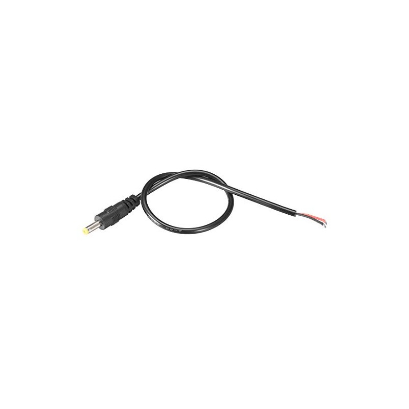 uxcell 2pcs DC Power 4.0mm x 1.7mm 3A 30cm Barrel