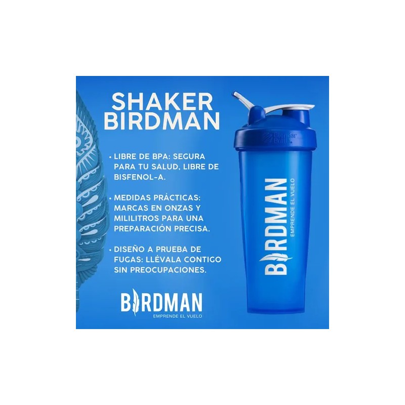 Birdman Fitmingo 510g + Creatina 450g + Shaker + Complejo