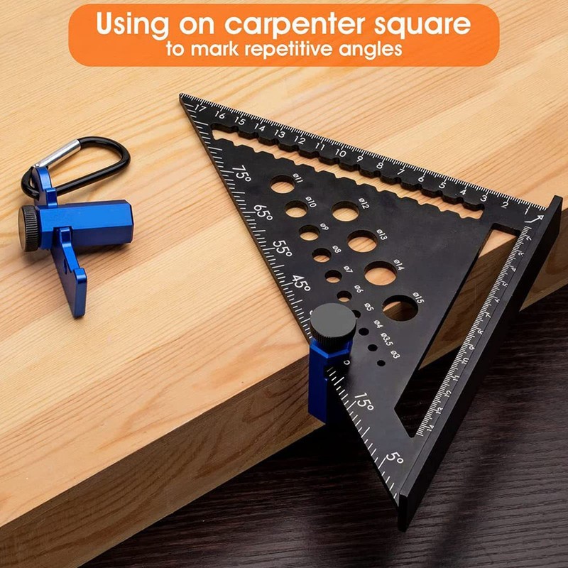 Stair Gauges Framing Square Aluminium Alloy for Stair Layout Stair