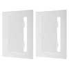 PATIKIL 10x8 inch(243x194mm) Removable Hinged Access Panel, 2 Pcs ABS