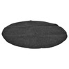 Barbecue Mat PE Oven Floor Mat Round Barbecue Mat BBQ