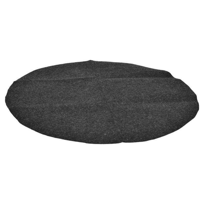 Barbecue Mat PE Oven Floor Mat Round Barbecue Mat BBQ