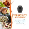 Elite Gourmet 2.1 Quart Compact Air Fryer Oil Free Healthy