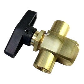 Belgrade Parts & Service, Inc. Hendrickson Genuine OEM 3 Way Ball Valve VS-22535, Replaces 10009075, 171.H768OE, AA00004098.