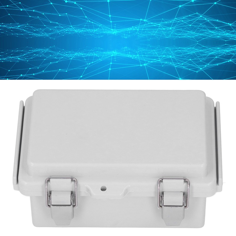 Junction Box ABS Waterproof Power Enclosure Electrical Connection Case for