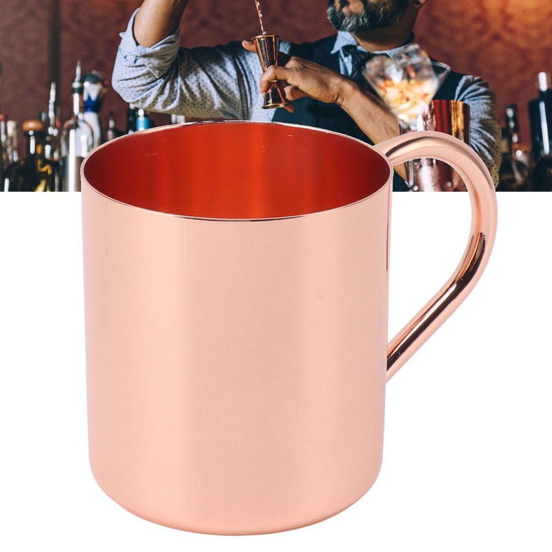 304 Stainless Steel Moscow Mugs Cocktail Red Wine Mugs Smooth