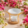 Zen'Arôme Etna Fragrance Burner - Wedding Metal Ceramic and Wood