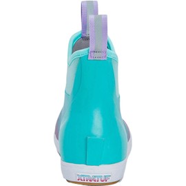 XTRATUF Women's Durable Waterproof Breathable Slip-Resistant 6 Inch Ankle Deck Boots, Blue Aurora, 8