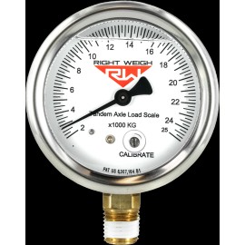 Right Weigh 250-25KG-LM TANDEM Axle Kilograms Load Scale for Single HCV Air Susp