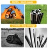 Aluminum Tent Poles Replacement,Pre-Assembled Tent Poles,Fits Both Female and Male