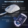 ATTACK SHARK X3MAX - mouse inalámbrico para juegos, PixArt PAW3950,