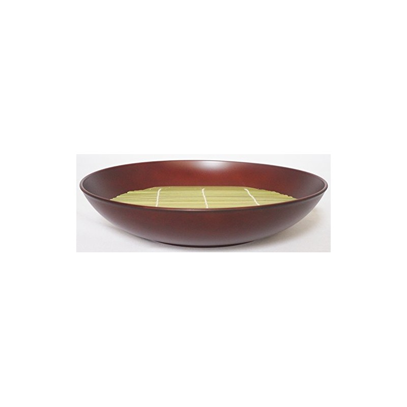 Yamazaki Yoichi Buckwheat Plate, Light Brown, 8.0