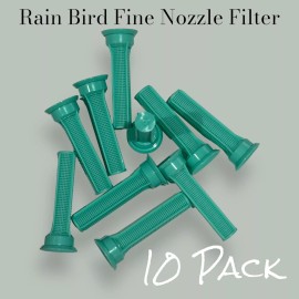 Rain Bird 10 Pack OEM Rain Bird Mesh Spray Nozzle Screen - Turquoise Sprinkler Head Filter